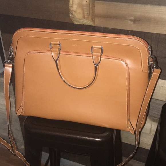 Lodis Handbags - Lodiis Audrey Brera Brief Computer Comp Toffee leather!